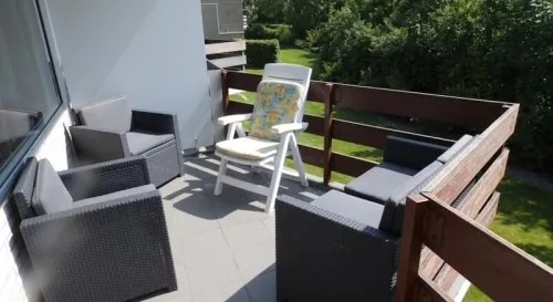 Ferienwohnung in Westkapelle mit Balkon